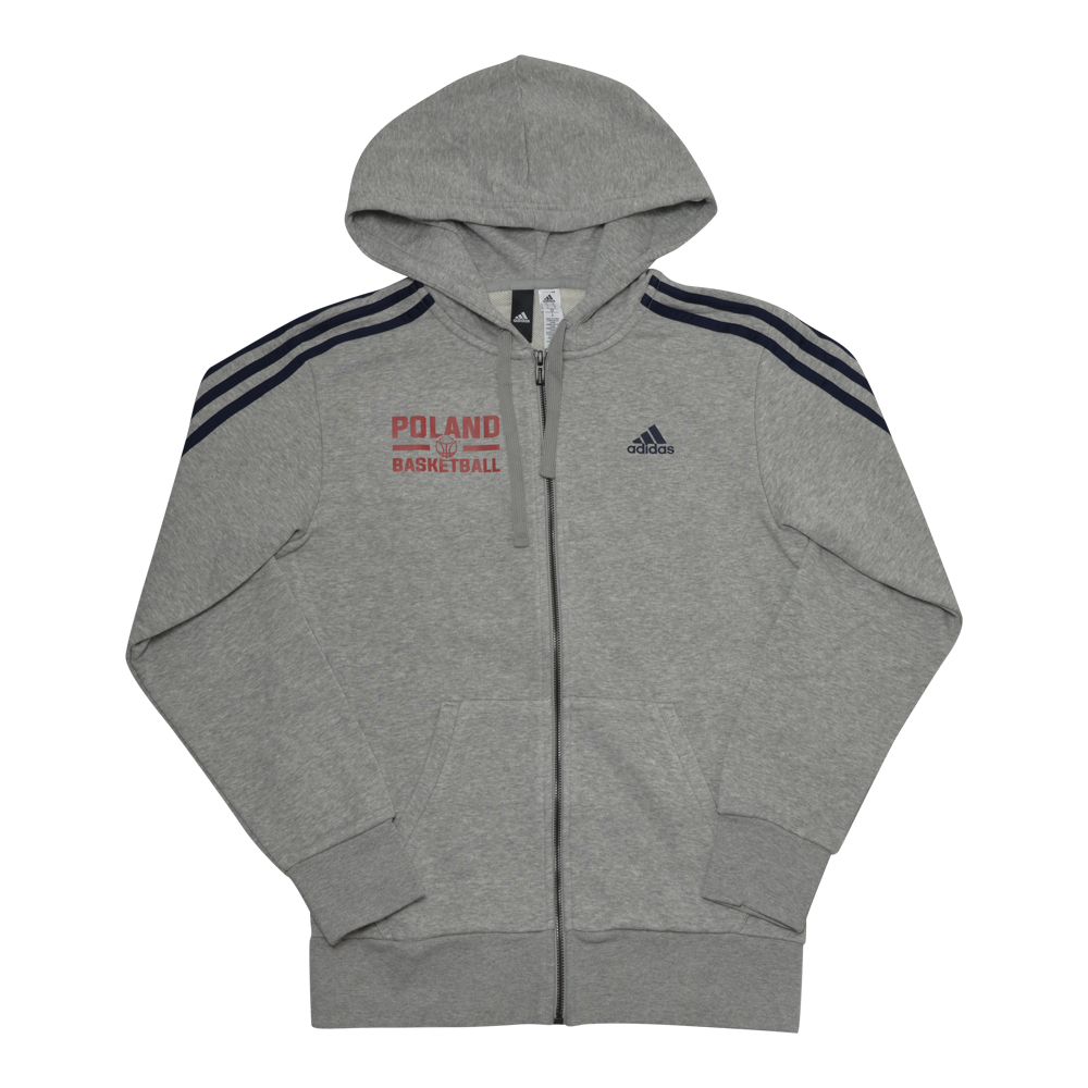 Bluza adidas Essentials 3-Stripes Full-Zip Poland Basketball (S98788-pol) Mężczyzna M