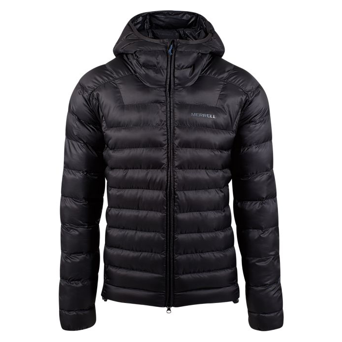 Merrell Glacial Lift Hoody M Czarna Mężczyzna Czarny S