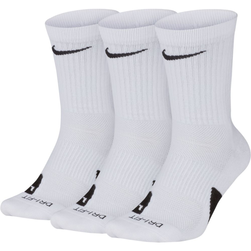 Nike Elite Crew 3-Pack (SX7627-100) Mężczyzna Biały XL
