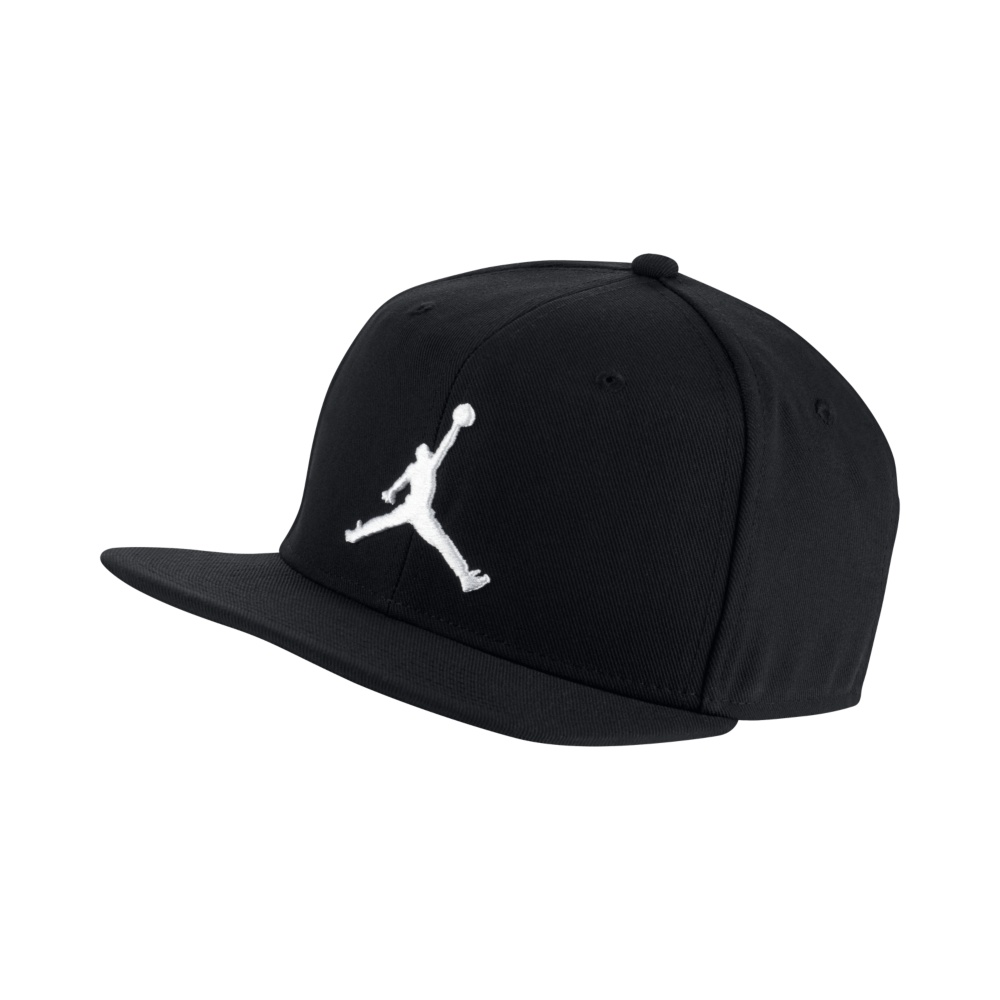 Czapka Jordan Pro Jumpman Snapback (AR2118-013) Mężczyzna Czarny One Size