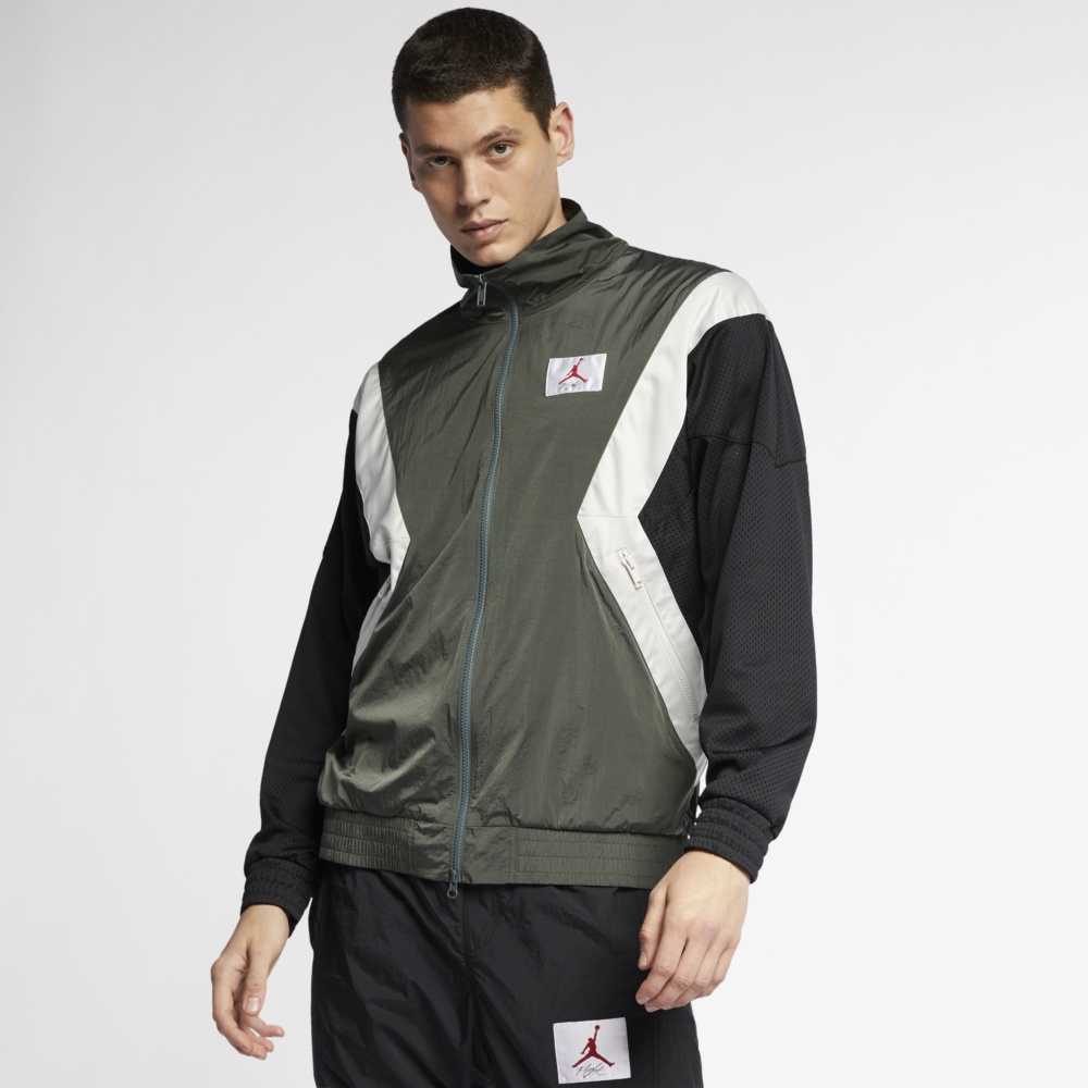 Kurtka Jordan Flight Warm-Up Jacket (AO0555-351) Mężczyzna Czarny 2XL