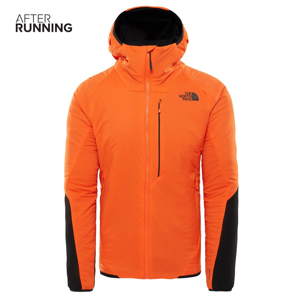 The North Face Ventrix Hoodie Vented/Hooded Jacket M Czarno-Pomarańczowa Mężczyzna Czarny