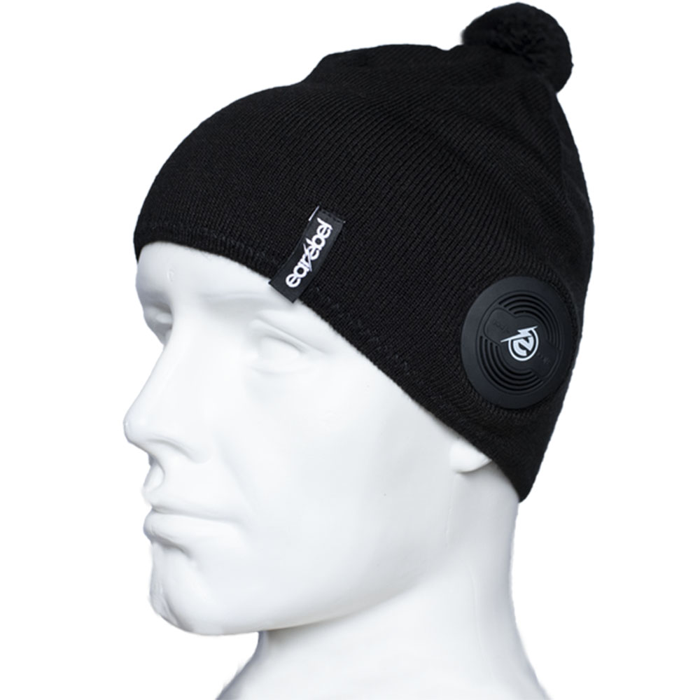 Zestaw Earebel JBL Impulse Beanie Czarna Unisex Czarny One Size