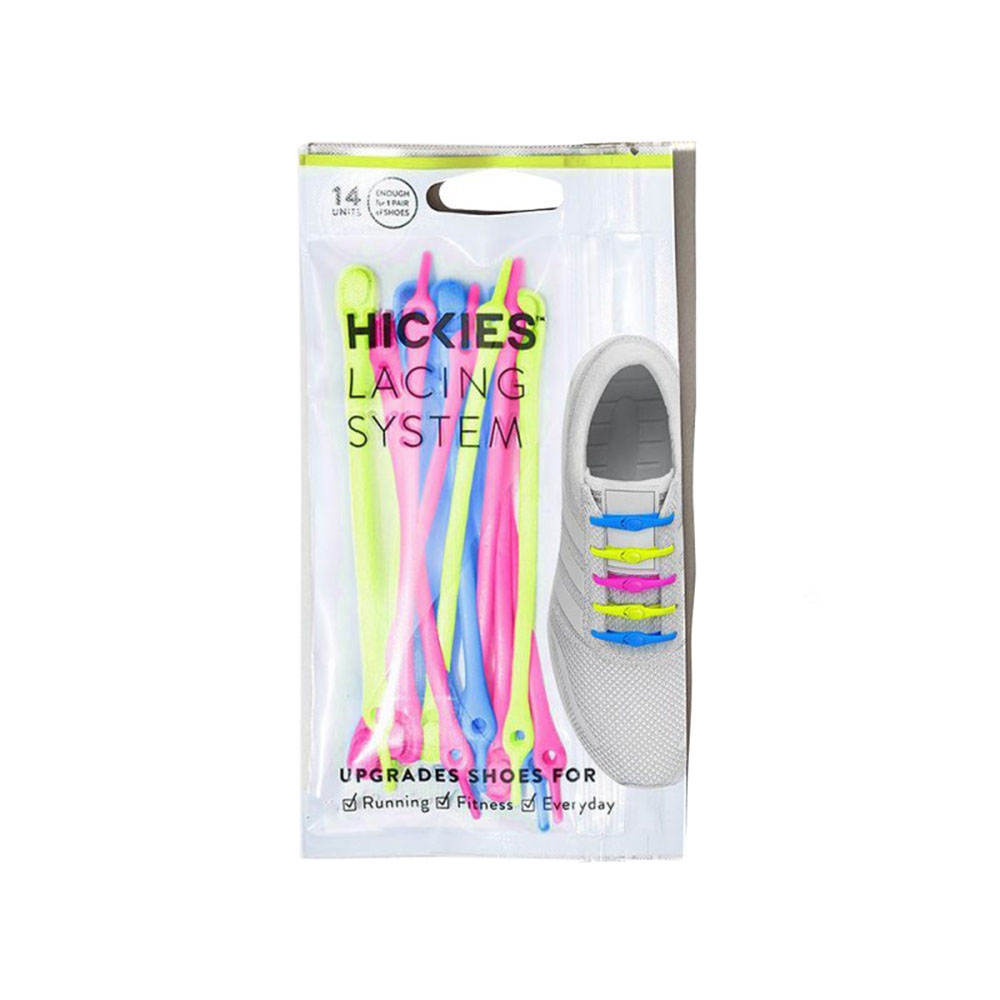 Sznurówki Hickies 2 Neon Multicolor Unisex Multikolor One Size