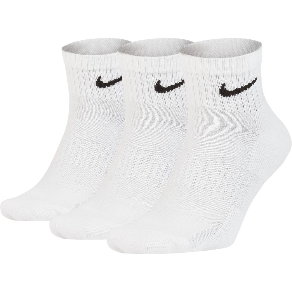 Nike Everyday Cush Ankle 3PR (SX7667-100) Unisex Biały L
