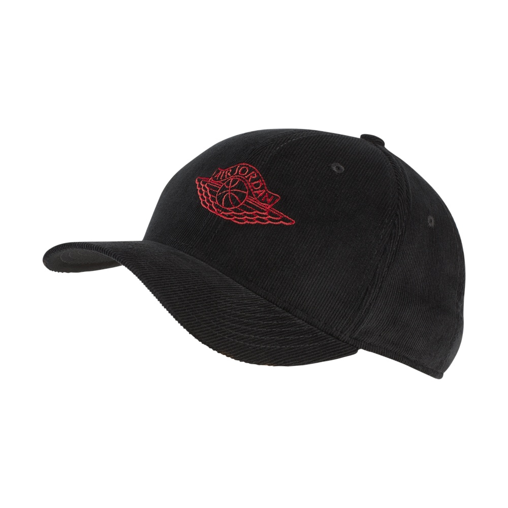 Jordan Classic99 Wings Hat (AV8445-010) Mężczyzna Czarny One Size