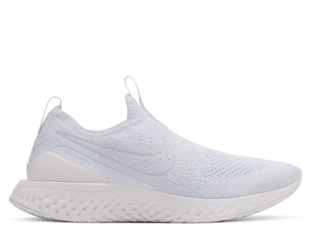 Nike Epic Phantom React Flyknit W Białe Kobieta Biały 6.5