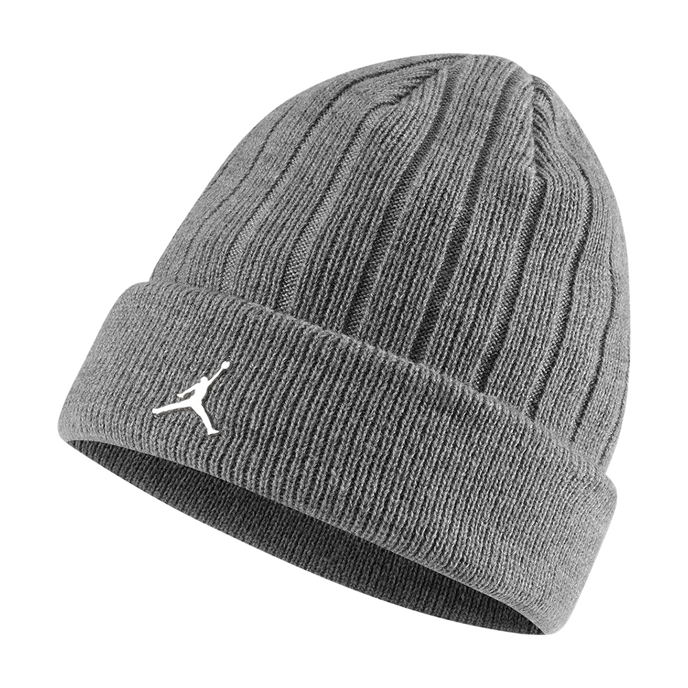 Nike JORDAN BEANIE CUFFED INGOT Unisex Szary One Size