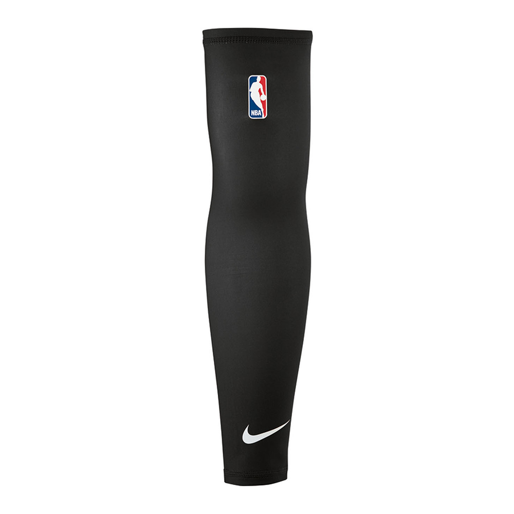 Nike RĘKAWKI KOSZYKÓWKA SHOOTER SLEEVES NBA BLACK/WHITE Unisex Czarny L/XL