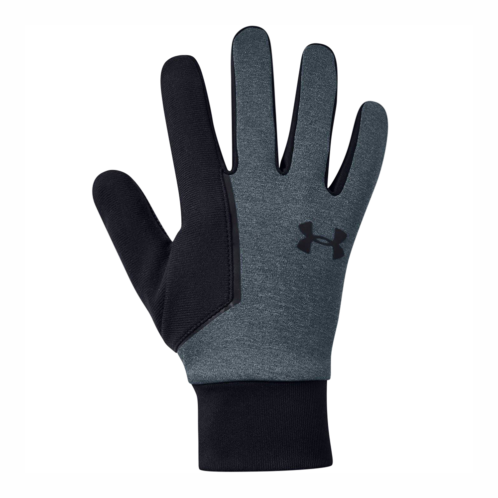 UNDER ARMOUR STORM RUN LINER GLOVES M SZARE Mężczyzna Szary L