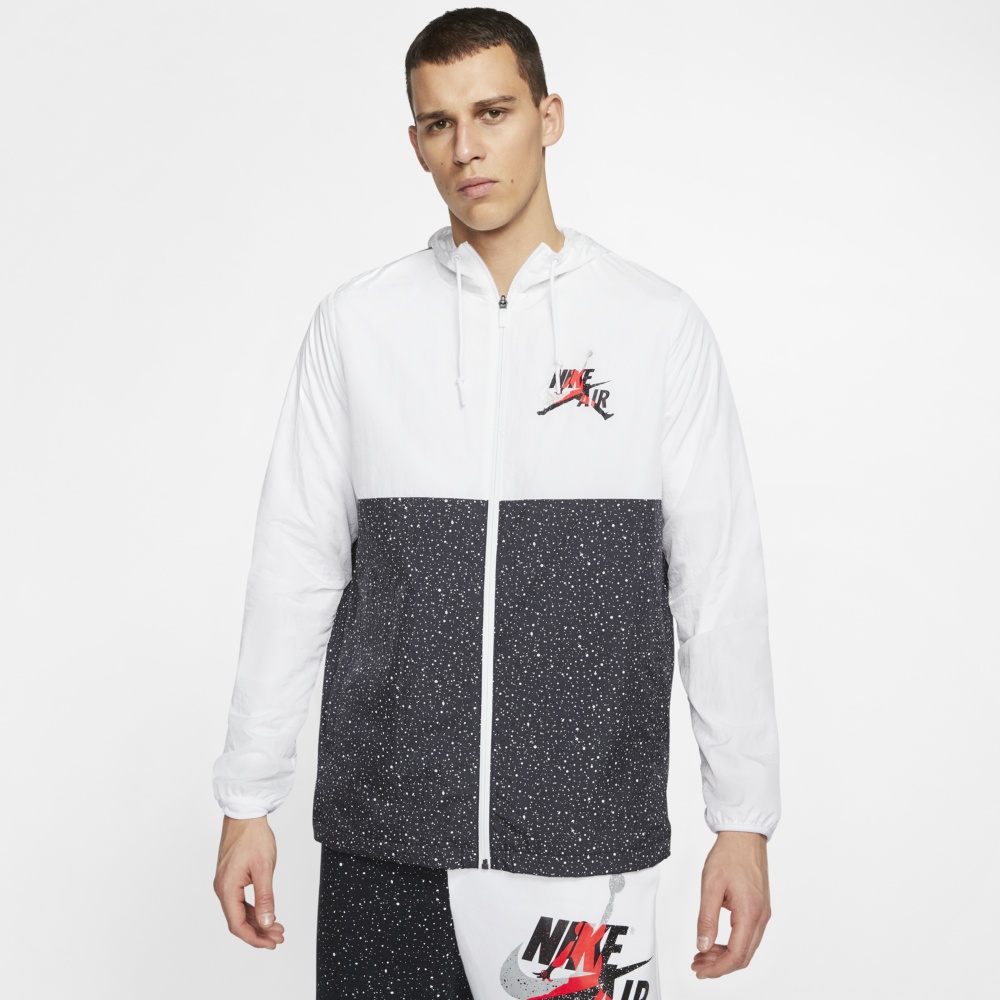 Jordan KURTKA M J JM CLSCS WINDWEAR JKT Mężczyzna Biały 2XL
