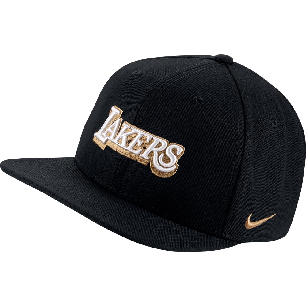 Nike CZAPKA LAL NBA U NK PRO ADJ LOGO CE Mężczyzna Czarny One Size