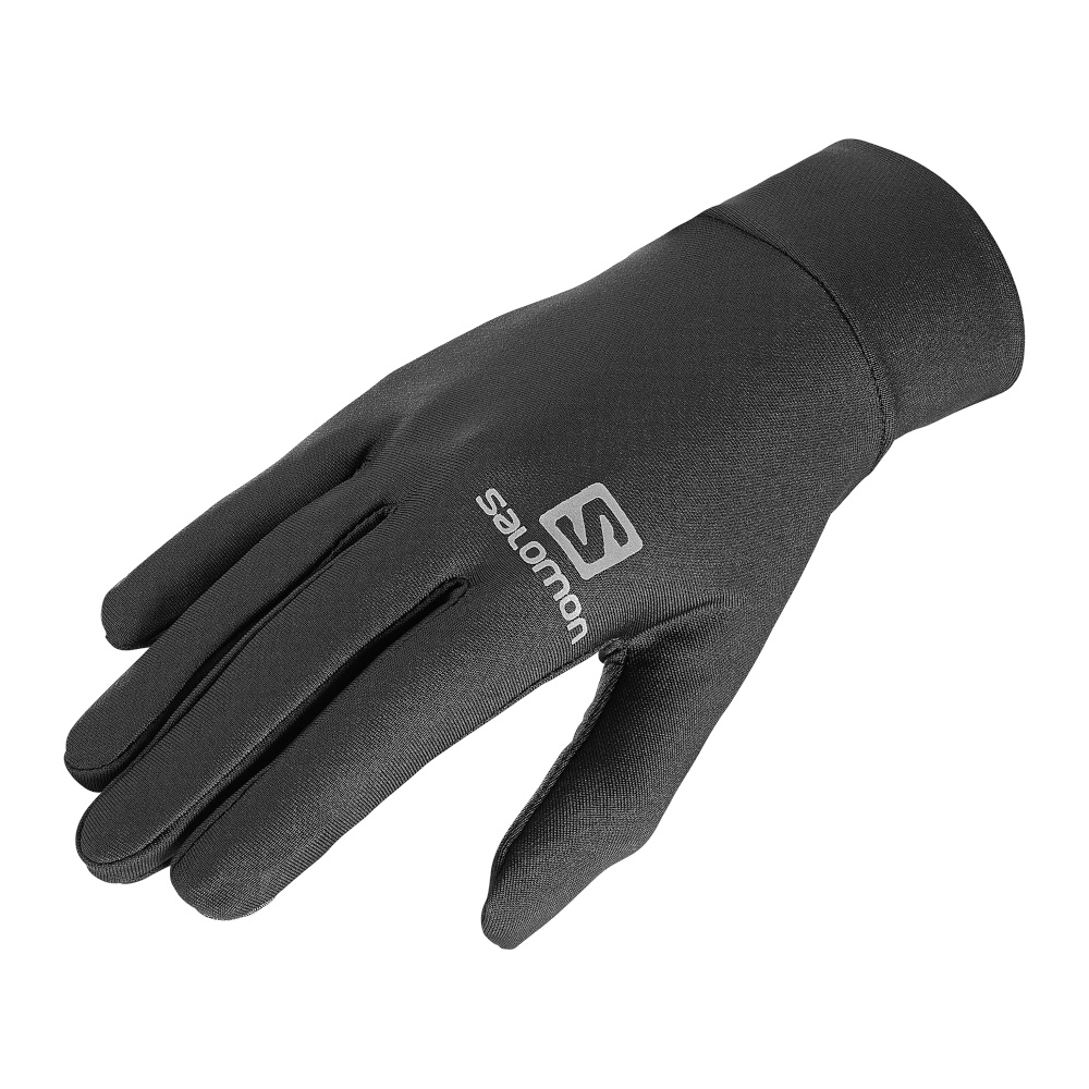 Rękawice Salomon Agile Warm Glove U Czarne Unisex Czarny L