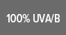 100% UVA/B