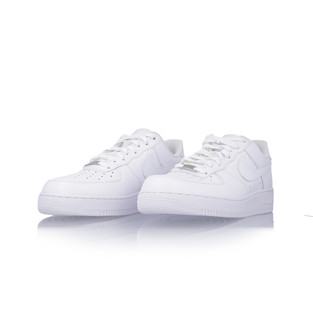 all white nike air force ones