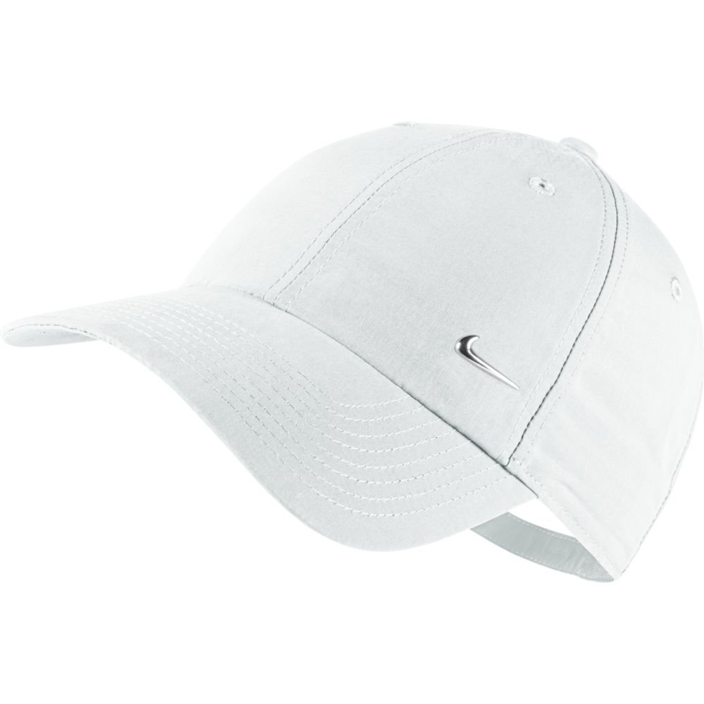 nike metal swoosh logo adjustable hat white nike metal swoosh logo adjustable hat white