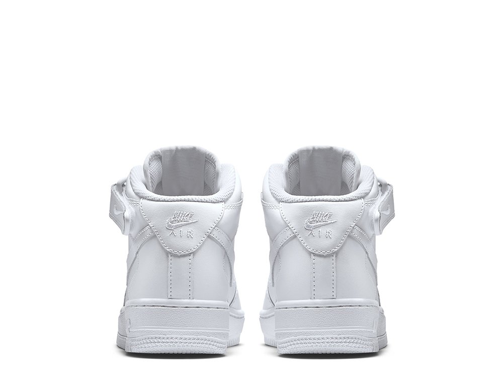 nike air force 1 mid (gs) "all white" nike air force 1 mid (gs) "all white"