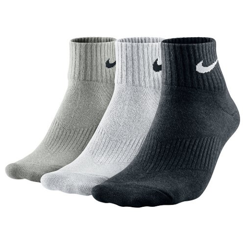skarpety nike 3ppk lightweight quarter (s,m) (sx4706-901) skarpety nike 3ppk lightweight quarter (s,m) (sx4706-901)
