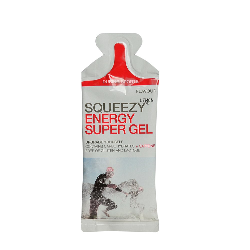 Żel energetyczny squeezy 33g cytryna z kofeiną Żel energetyczny squeezy 33g cytryna z kofeiną