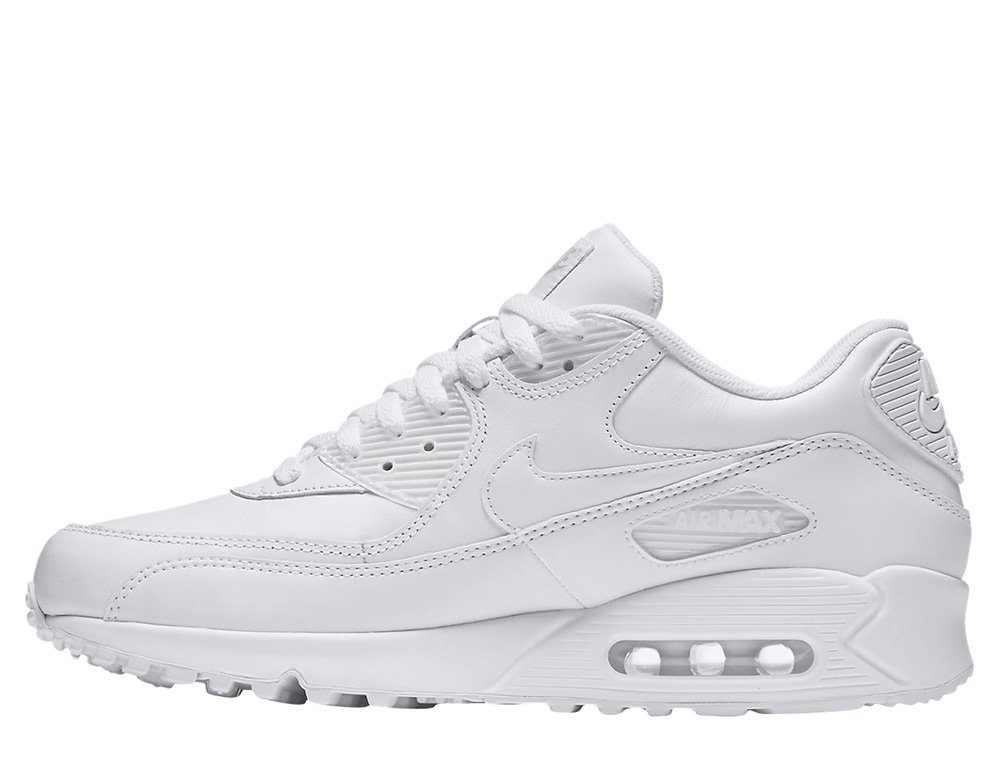 nike air max 90 leather męskie białe (302519-113) nike air max 90 leather męskie białe (302519-113)