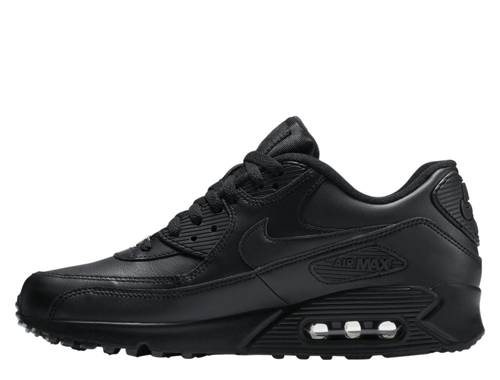 nike air max 90 leather męskie czarne (302519-001) nike air max 90 leather męskie czarne (302519-001)