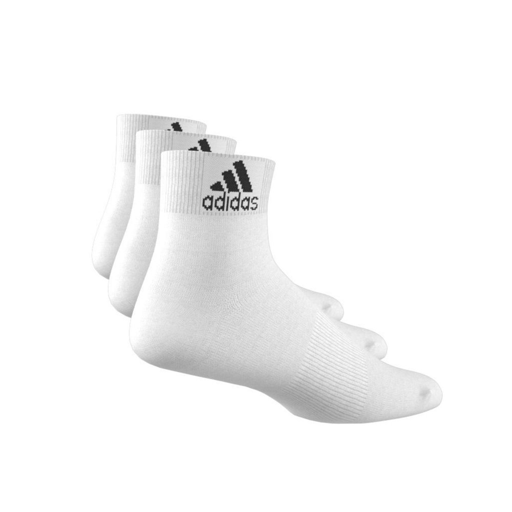 adidas performance thin ankle socks 3 pairs white adidas performance thin ankle socks 3 pairs white