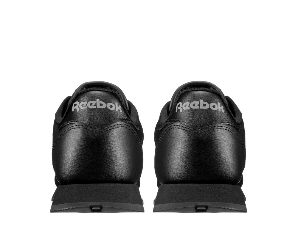 reebok classic leather "black" junior czarne reebok classic leather "black" junior czarne