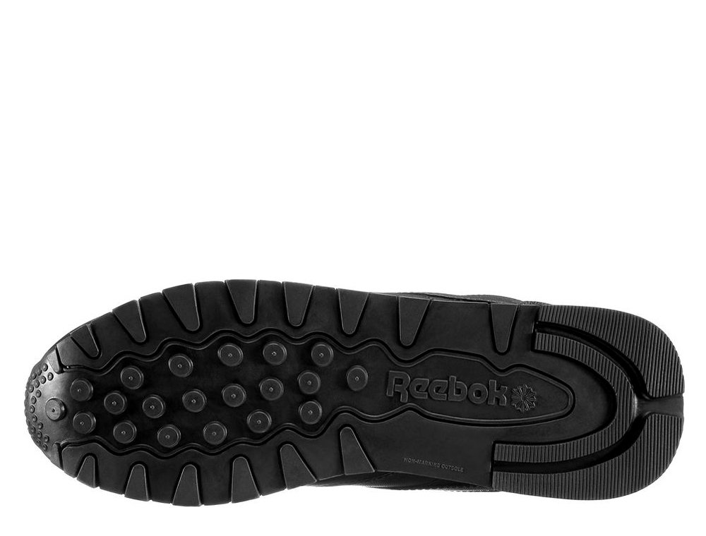 reebok classic leather "black" junior czarne reebok classic leather "black" junior czarne