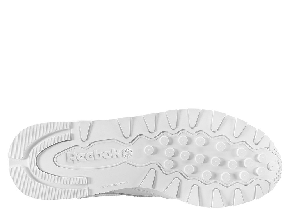 reebok classic leather "white" junior białe reebok classic leather "white" junior białe