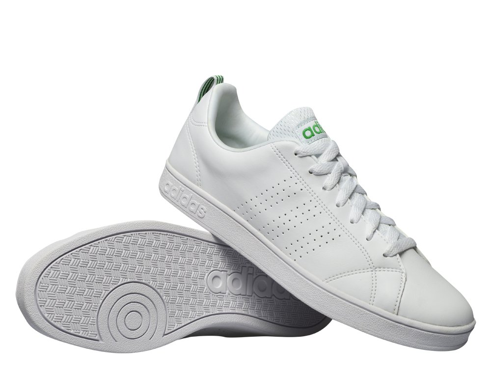 adidas advantage clean vs biało-zielone adidas advantage clean vs biało-zielone