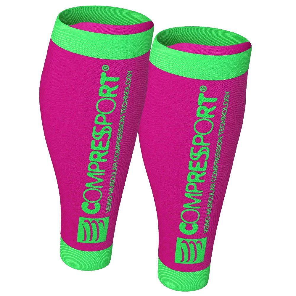 opaski na Łydki compressport calf r2 v2 fluo pink (r2v2-fl3430) opaski na Łydki compressport calf r2 v2 fluo pink (r2v2-fl3430)