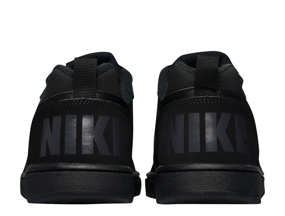 nike court borough low (gs) czarne nike court borough low (gs) czarne