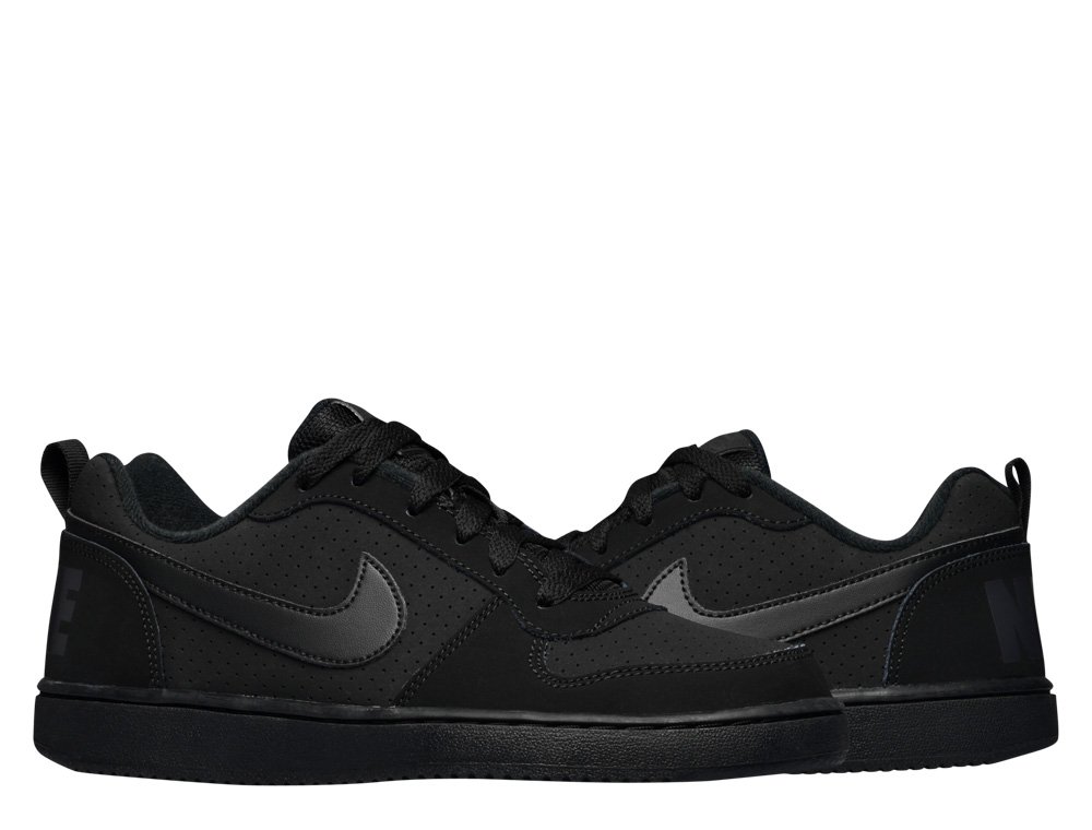 nike court borough low (gs) czarne nike court borough low (gs) czarne