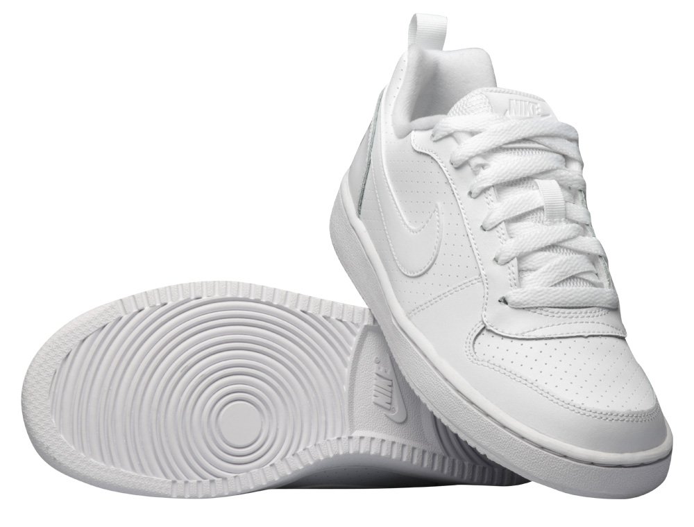 nike court borough low (gs) białe nike court borough low (gs) białe