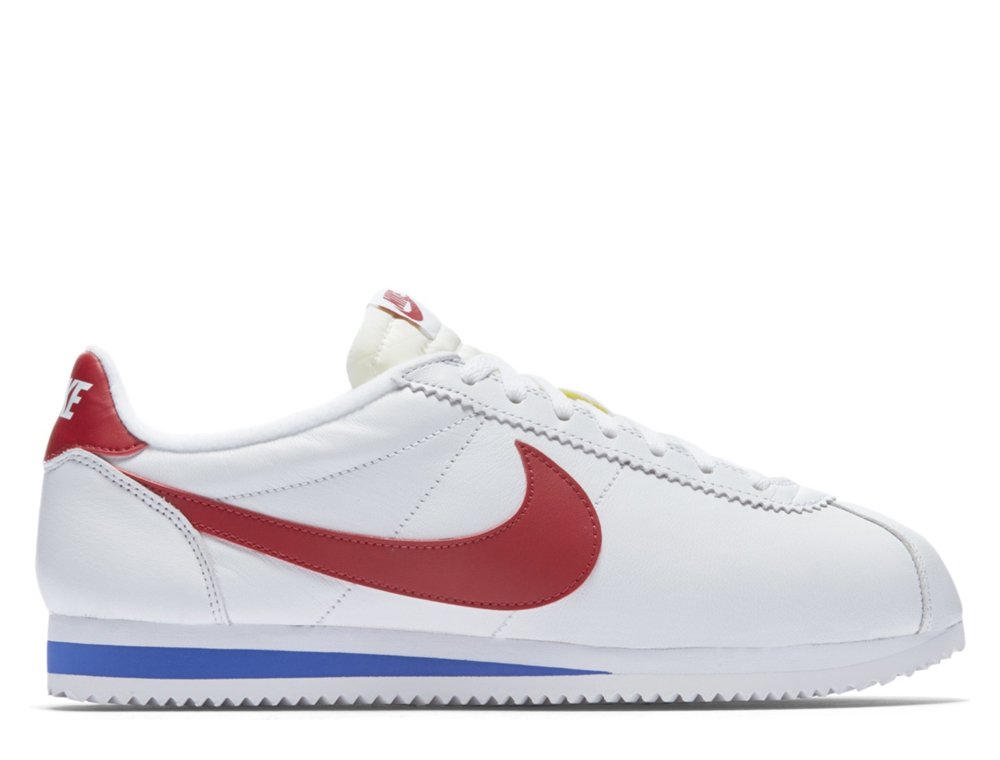 nike classic cortez leather "forrest gump" męskie białe (749571-154) nike classic cortez leather "forrest gump" męskie białe (749571-154)