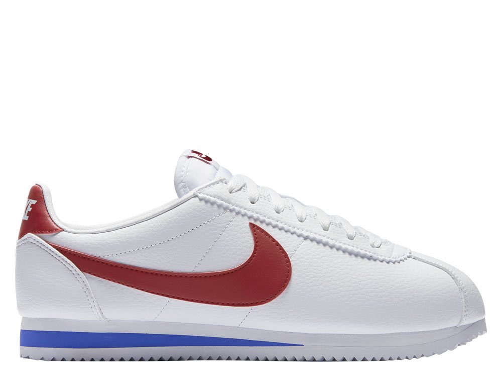 nike classic cortez leather "forrest gump" męskie białe (749571-154) nike classic cortez leather "forrest gump" męskie białe (749571-154)