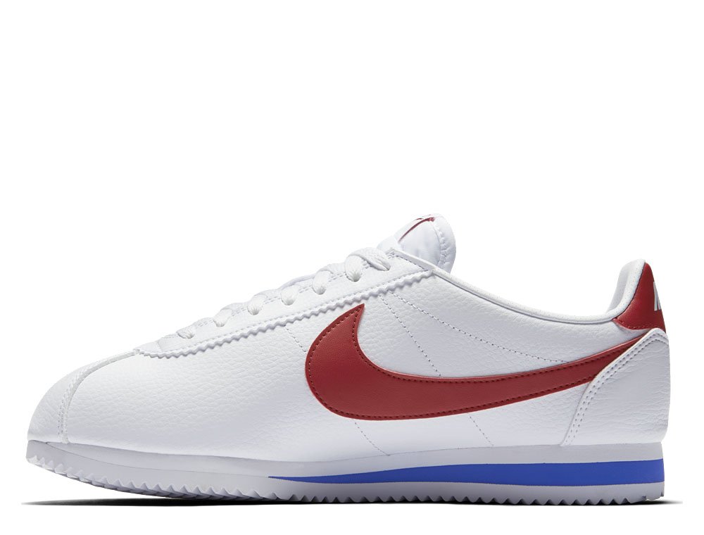 nike classic cortez leather "forrest gump" męskie białe (749571-154) nike classic cortez leather "forrest gump" męskie białe (749571-154)
