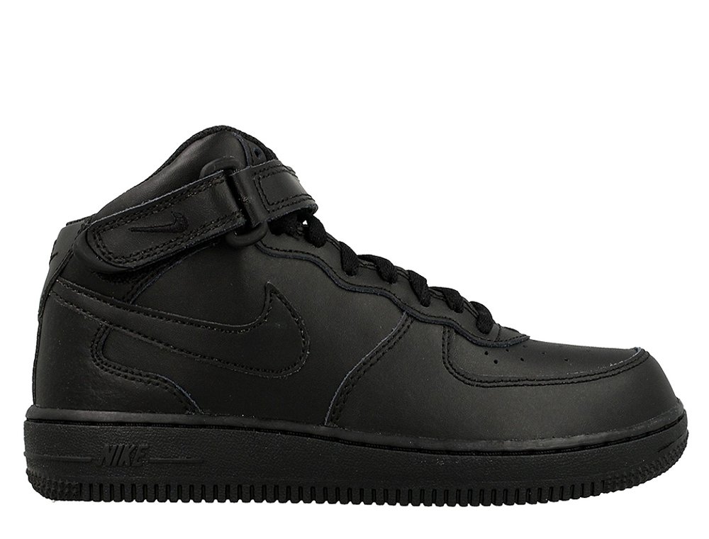 nike force 1 mid (ps) black nike force 1 mid (ps) black