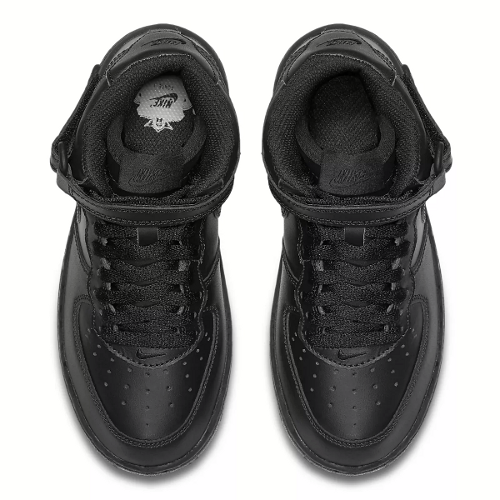 nike force 1 mid (ps) czarne nike force 1 mid (ps) czarne