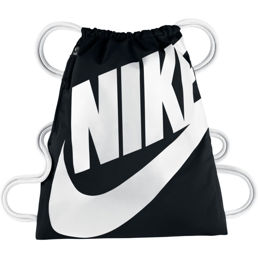 nike heritage gymsack czarno-biały nike heritage gymsack czarno-biały