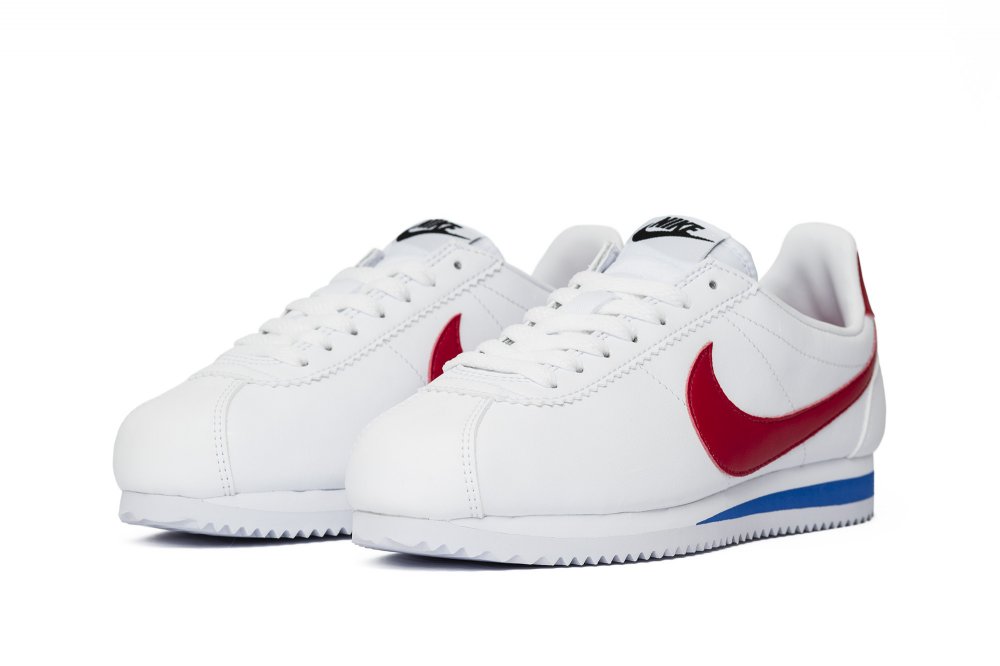 nike wmns classic cortez leather "forrest gump" damskie białe (807471-103) nike wmns classic cortez leather "forrest gump" damskie białe (807471-103)