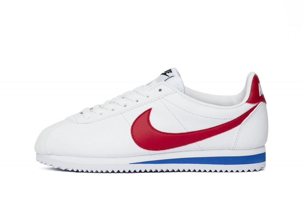 nike wmns classic cortez leather "forrest gump" damskie białe (807471-103) nike wmns classic cortez leather "forrest gump" damskie białe (807471-103)