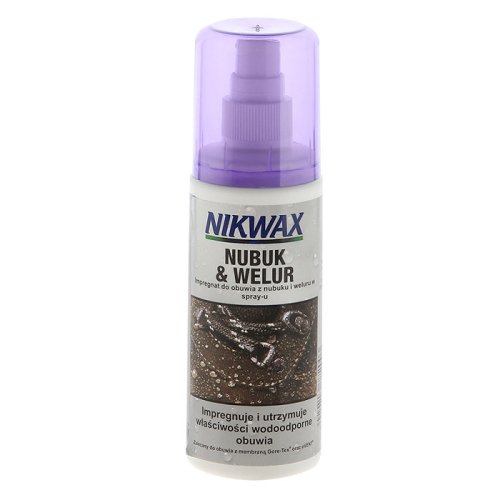 nikwax nubuck i welur 125ml atomizer nikwax nubuck i welur 125ml atomizer