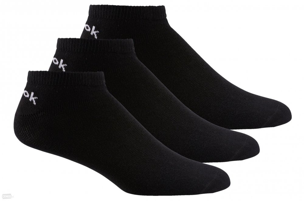 reebok no show sock - 3 pair black reebok no show sock - 3 pair black