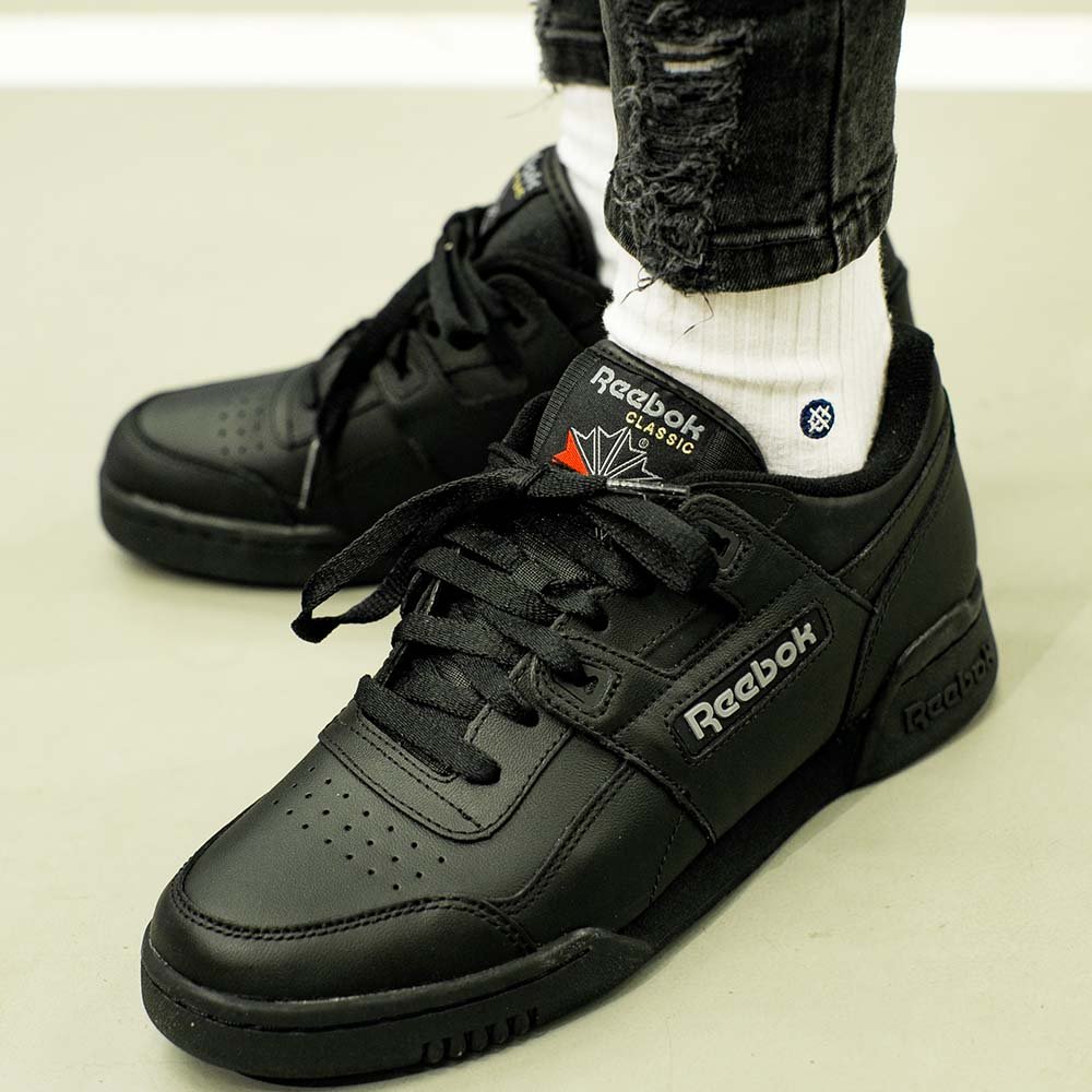 reebok classic workout plus "black/charcoal" (2760) reebok classic workout plus "black/charcoal" (2760)