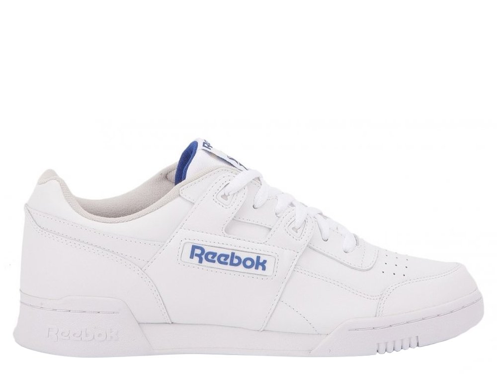 buty reebok classic workout plus "white/royal blue" (2759) buty reebok classic workout plus "white/royal blue" (2759)