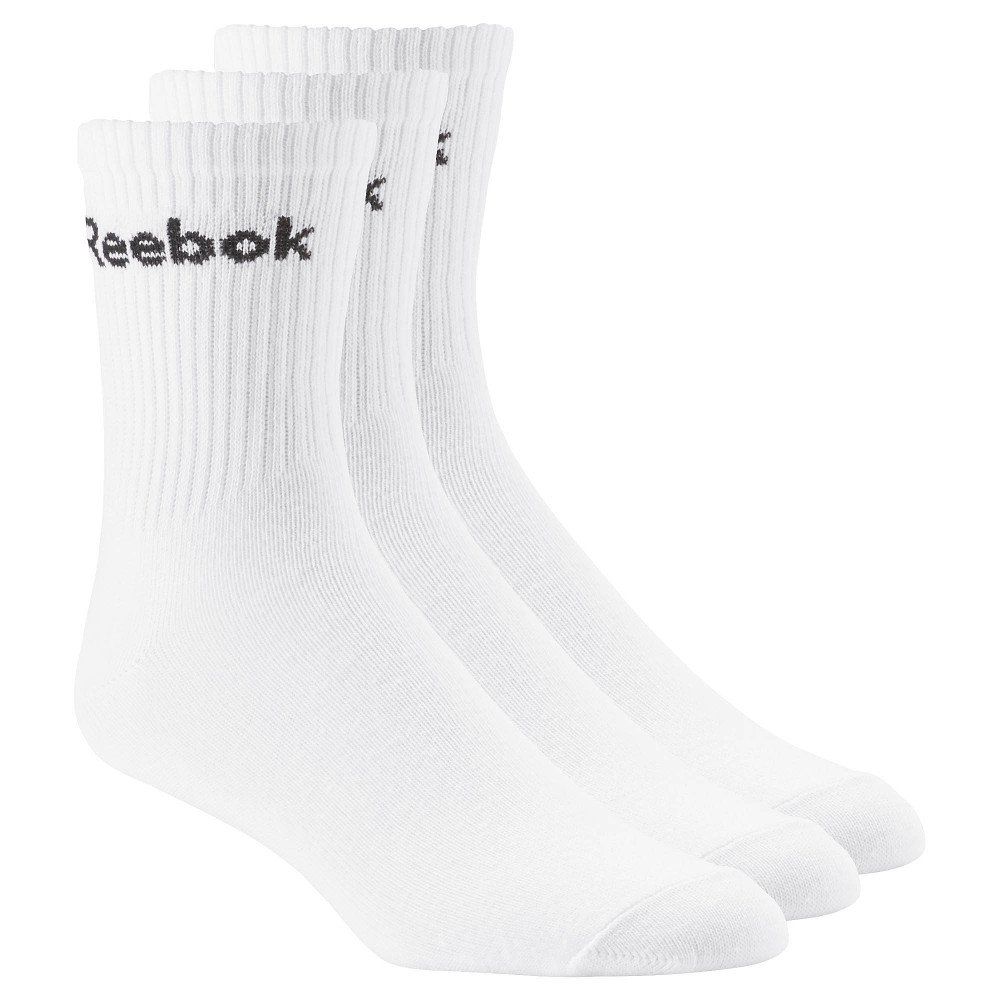 reebok crew sock 3 pairs white reebok crew sock 3 pairs white