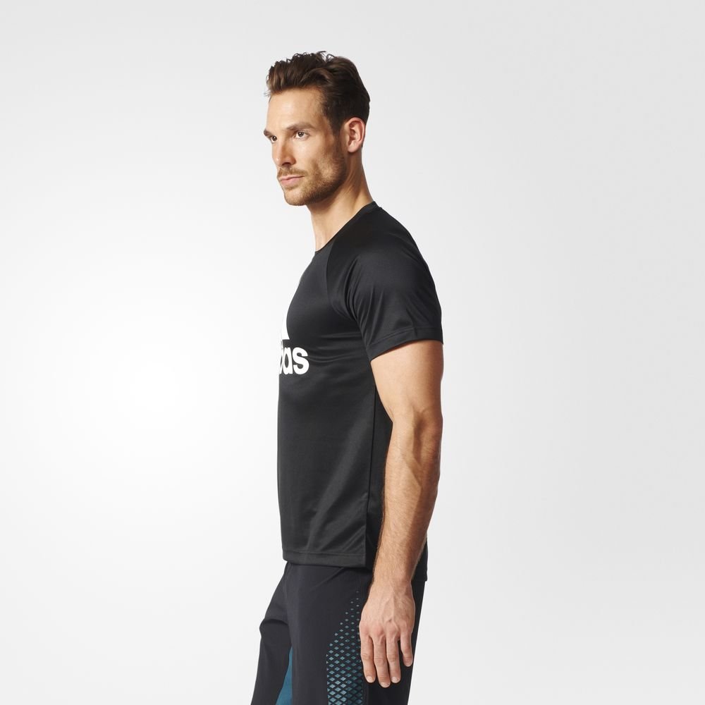 adidas design to move tee logo black adidas design to move tee logo black