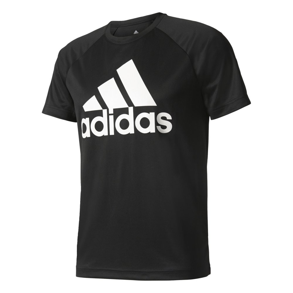 adidas design to move tee logo black adidas design to move tee logo black