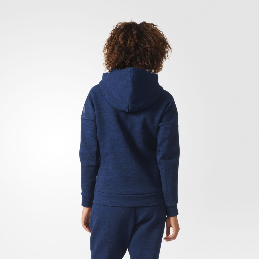 adidas z.n.e. travel hoodie blue adidas z.n.e. travel hoodie blue